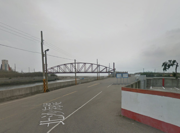 北汕溪虹橋重建，期待台中新地標。（翻攝自Google Map）