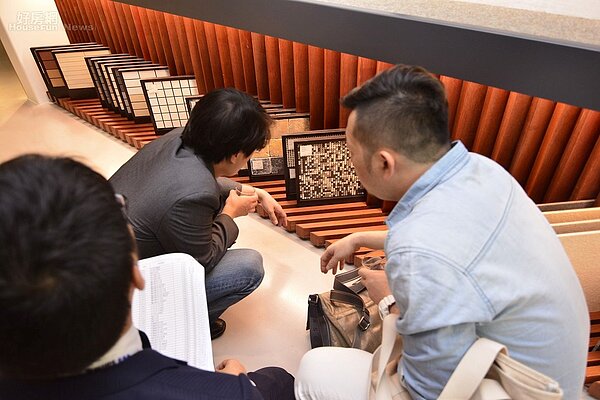 國產建材實業今天與日本SANWA建材公司合作,設立「睿信三輪台北家居展示中心」。(好房網News記者 陳韋帆/攝影)