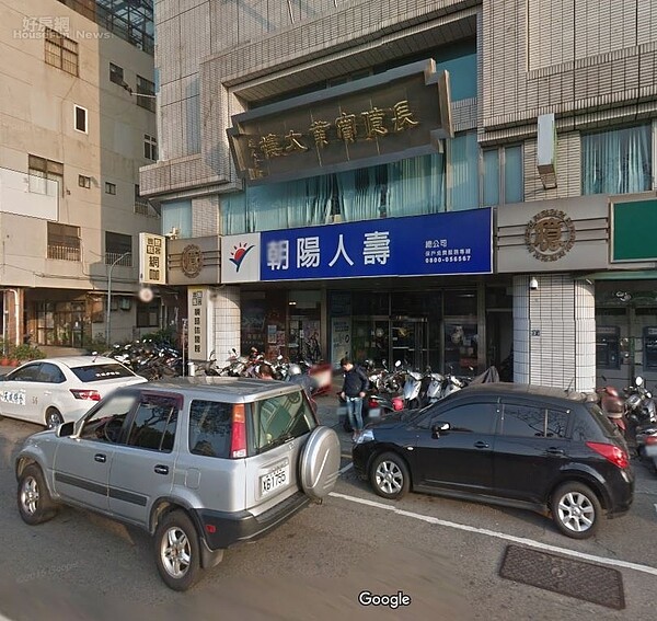 朝陽人壽。（翻攝自google map）