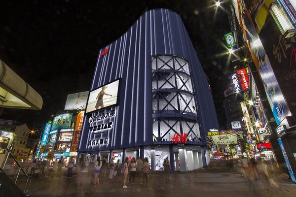 亞洲最大H&M旗艦店將於今年年底登陸台北西門町，將成為西門町地區的全新地標。H&M／提供