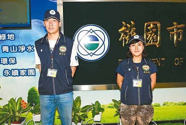 環保局說稽查人員一定是2人以上出勤。 記者陳俊智/攝影