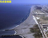 海象穩定　旗津海岸潛堤工程趕拋消波塊