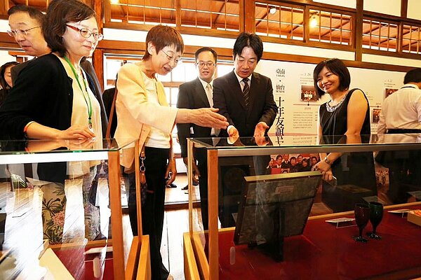 日本仙台市長奧山惠美子女士訪台南(賴清德臉書)