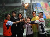 南市101年全市聯合運動大會　賴清德點燃關子嶺聖火