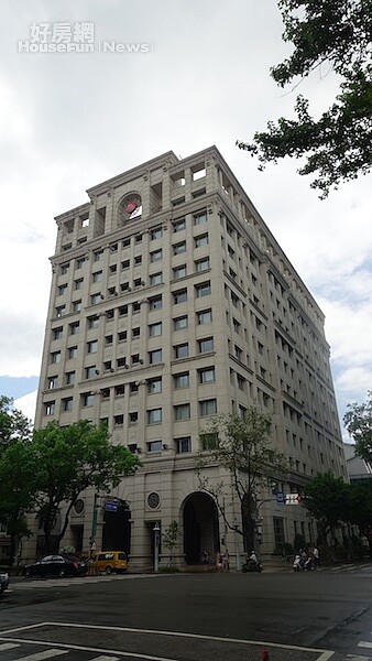 台灣人壽位於中山北路二段的「中山大樓」公開招租。(高力國際提供)