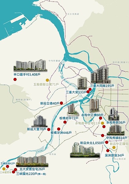 新北市社會住宅將陸續推出(圖/新北市政府城鄉發展局提供)