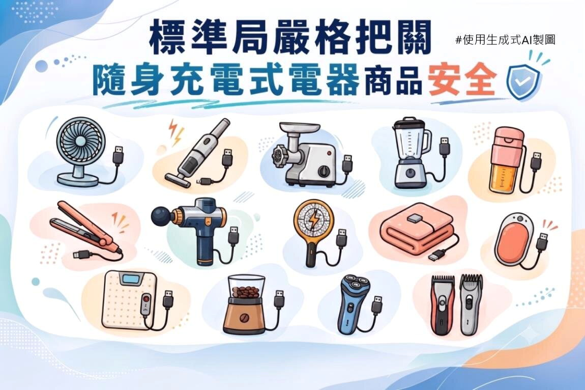 暖手蛋自今年7月1日起已納入應施檢驗範圍。圖/經濟部提供
