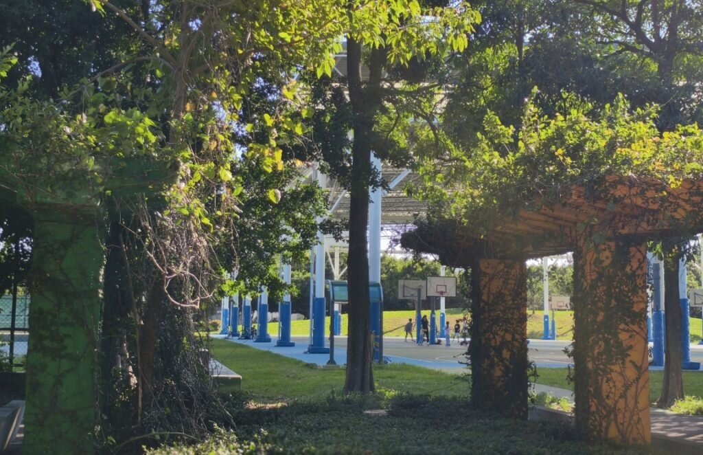 公園綠地是公園區最明顯的優勢之一,對有小孩、寵物或重視休閒空間的家庭而言,居住環境相較傳統市區更具吸引力。圖為竹南運動公園。圖/竹南鎮公所臉書