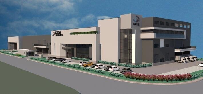 精湛交通工業股份有限公司於臺南市七股區興建新廠。示意圖/台南市政府提供