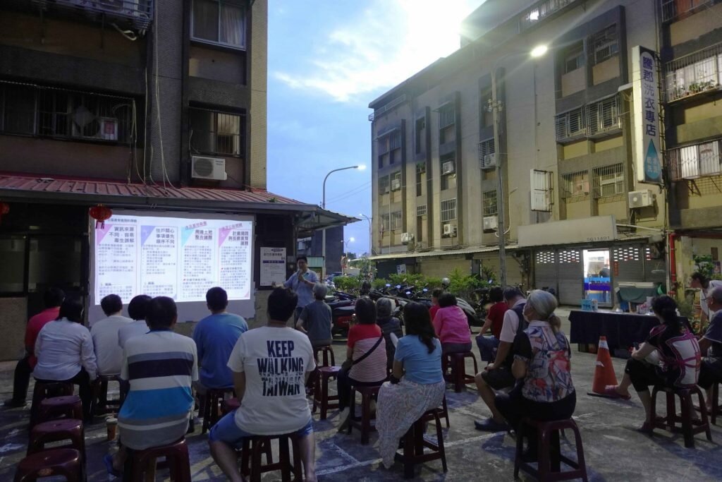 復國社區現場說明會。圖/新竹市政府