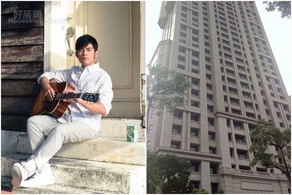 5. 周董買房置產不手軟,傳擁有10億身家。(翻攝自周杰倫粉絲頁)
6. 位於和平東路與金山南路口的「和平大苑」,外觀宏偉氣派。