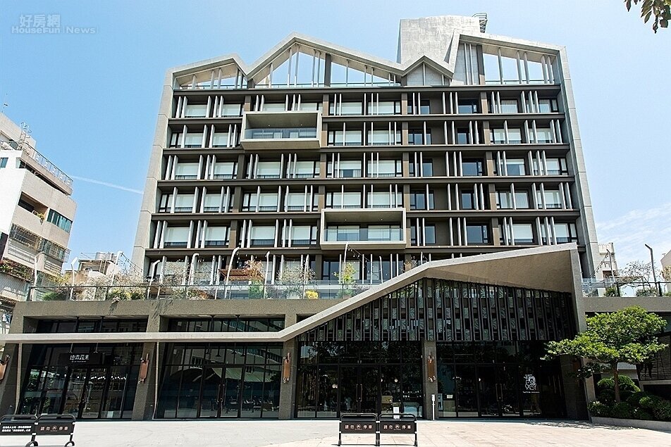 友愛街旅館不僅是旅店,建築也饒富特色,營造出濃厚的人文氣息。圖/國產建材實業提供