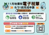 地價稅11月開徵！竹市8／31前辦電子稅單　有機會獲價值500元好康