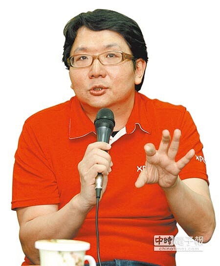 樂陞董事長許金龍表示,希望投資人看清公司價值別輕易殺低。(本報資料照片)