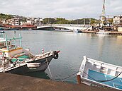 基隆和平橋換裝古銅金色　年底完成