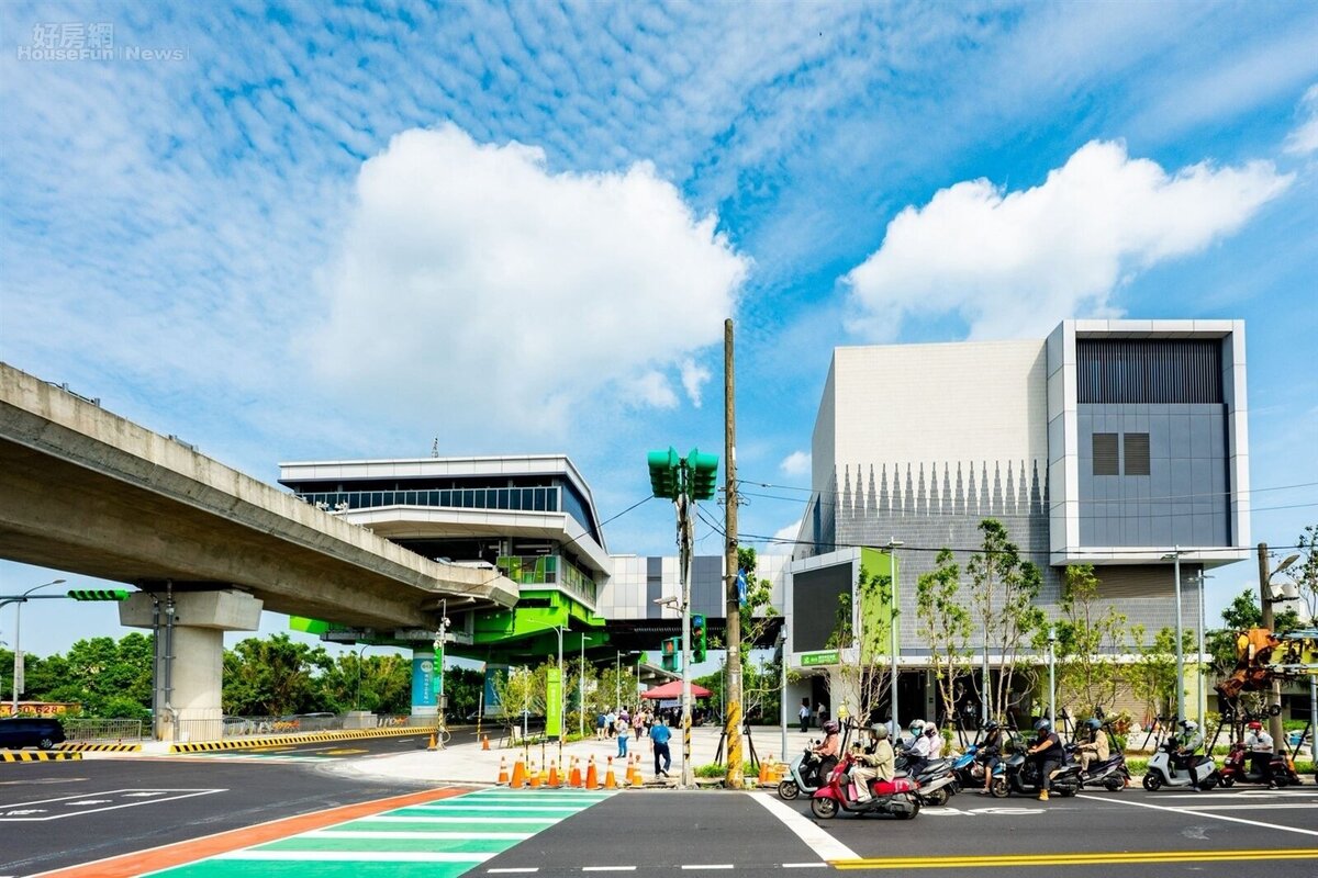 桃園捷運綠線拚年底北段七站通車。圖/桃園市政府