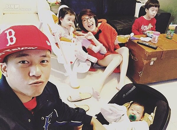 2.阿BEN和徐小可買房子為孩子未來做規劃。（取自白宮這一家粉絲團）
