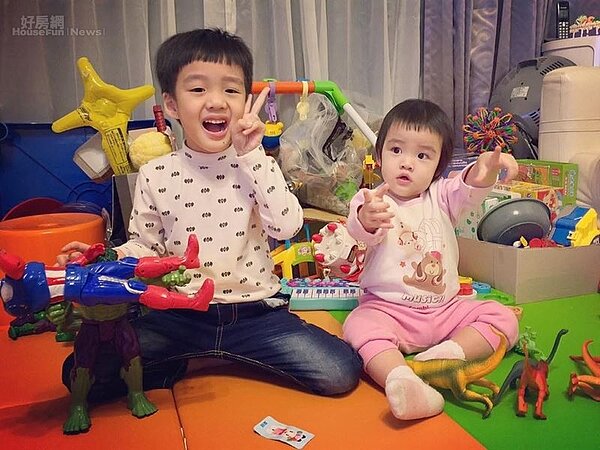 8.在設計裝潢時，阿BEN和徐小可處處為小孩設想。（取自白宮這一家粉絲團）
