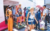 莫蘭蒂強颱掃興　離島遊客急撤