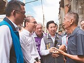 林全金門勘災　「救助比照台東」