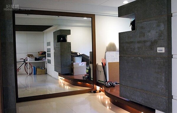 居家設計想要放大空間視覺效果,最常想到的方法就是擺面鏡子(圖/好房資料中心)