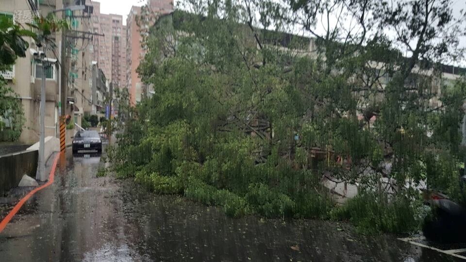 颱風梅姬適逢大潮,恐讓基隆淹水。(好房網News記者陳韋帆/攝影)