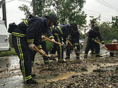 胖颱過境首波近六千軍力出動救災　後勤完善備不時之需