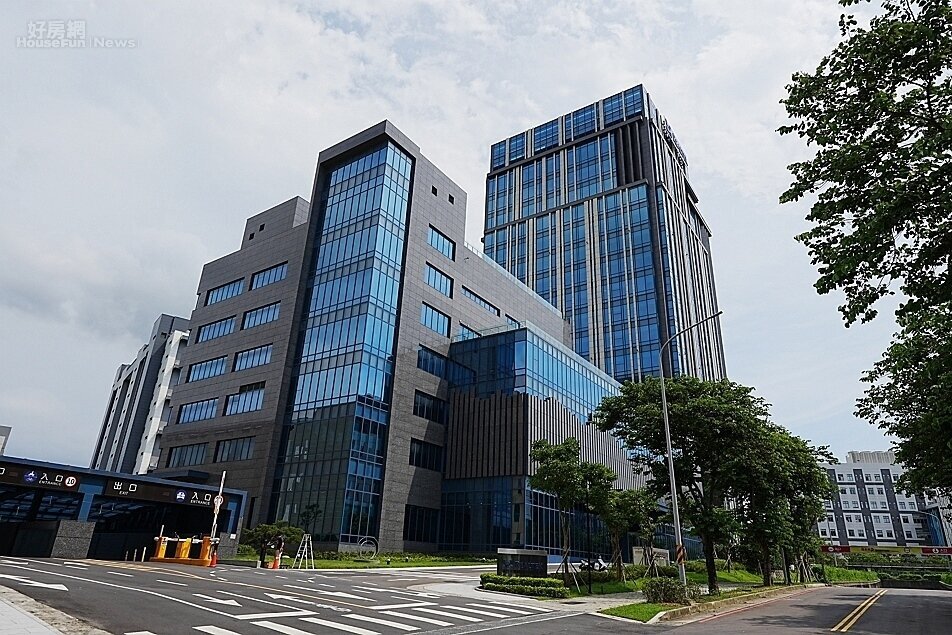 瑞昱半導體竹北研發大樓。圖／國產建材實業提供