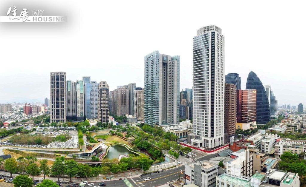 台中房市示意圖。
