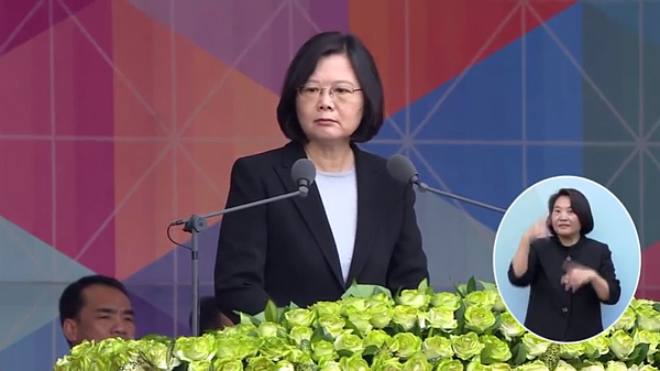 蔡英文在國慶演講中提及社會住宅。(翻攝自蔡英文Tsai Ing-wen臉書)
