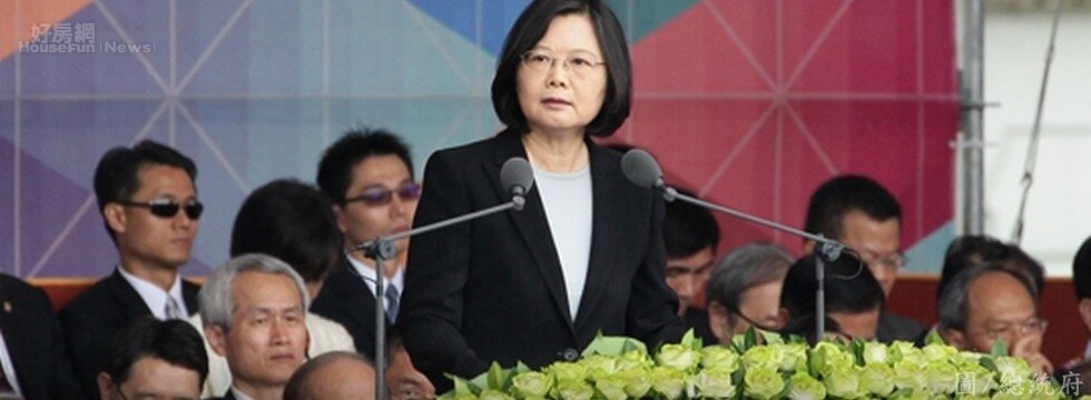 圖為總統蔡英文發表的國慶演說。（圖/總統府）