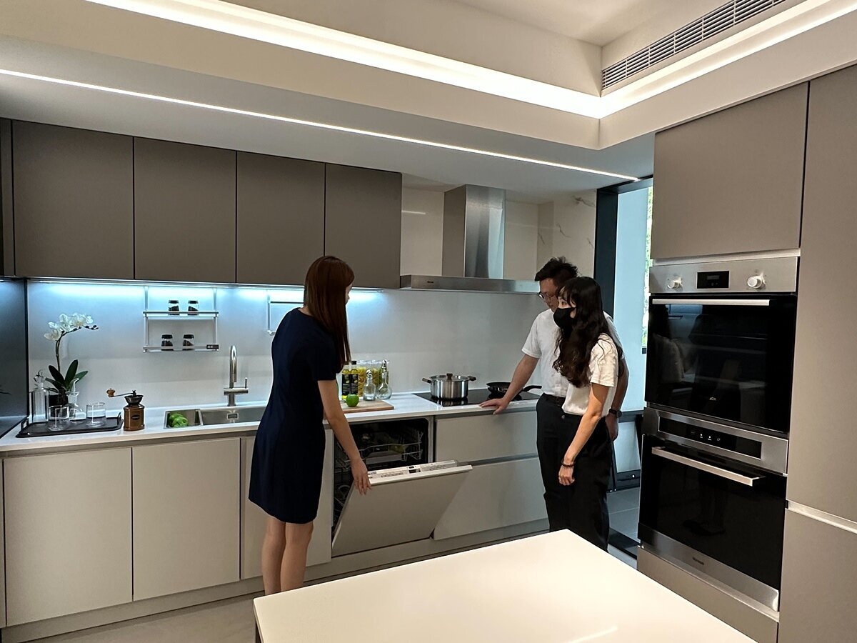 實際購屋面積隨年齡放大的趨勢下，如何兼顧完整尺度與長期居住品質，成為中年換屋族的選屋關鍵。圖／好房網News記者林和謙／攝