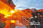 大社回收場大火　險波及高鐵