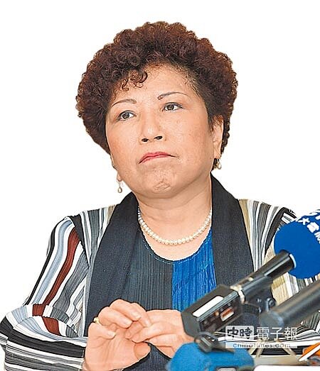 亞洲警察學會秘書長葉毓蘭(姚志平攝)