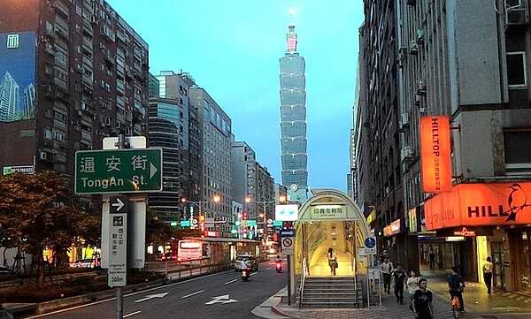 捷運信義安和站為高房價之蛋黃區(圖/翻攝自wiki,eric chien提供)