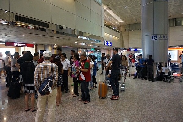 桃機災難不斷,今又因挖斷自來水管停水。 聯合報系資料照