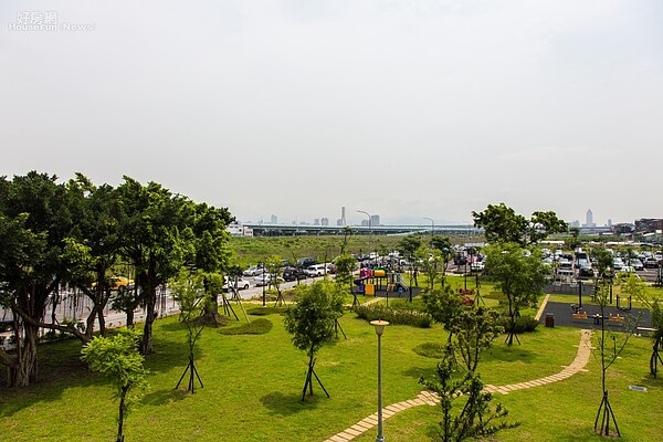 江翠重劃區全景圖。(好房網News記者張聖奕/攝影)