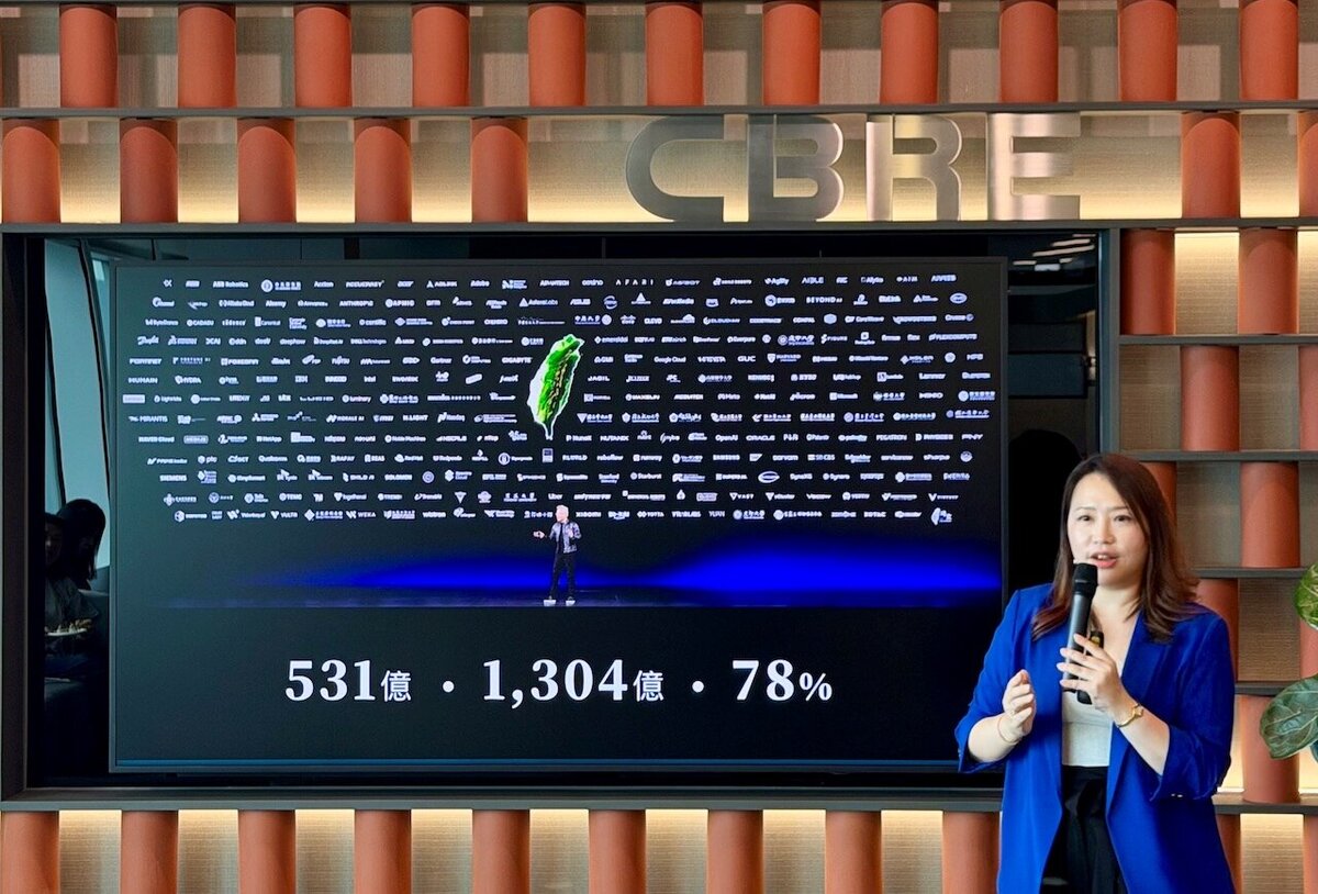 世邦魏理仕研究部主管李嘉玶。圖/好房網News記者蔡佩蓉攝影