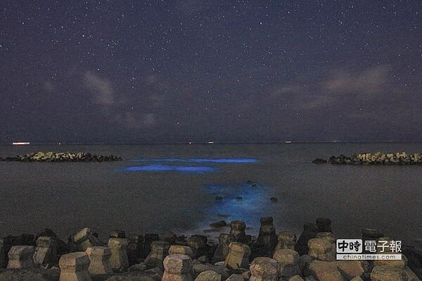 「藍眼淚」(網友郭信良提供)