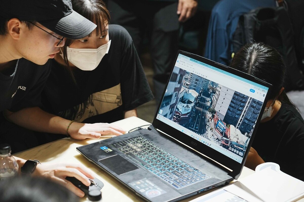 首度導入AI改善方案生成技術，即時生成街道改善。圖／台中建設局提供