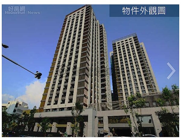 陳幸妤夫婦即將搬進價值4000萬元的「耘非凡」豪宅。(圖/擷取自永慶房仲網)