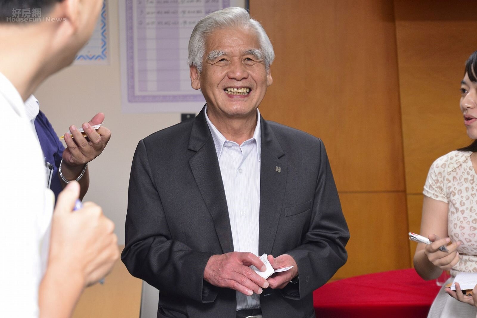 長虹股東會。（好房網News記者 陳韋帆／攝影）董事長李文造