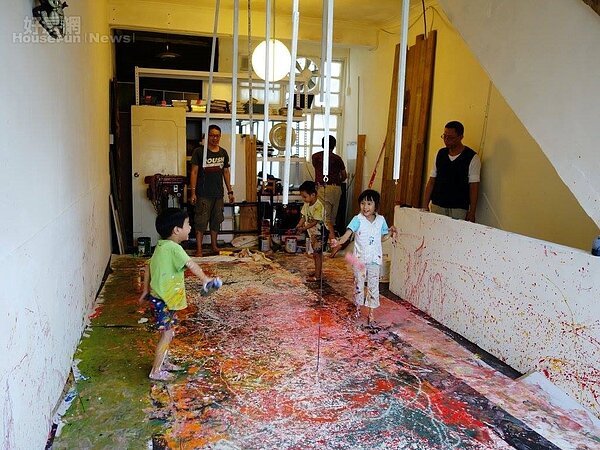 台北市中正區水源快速道路上的文青工作室。（圖／WaterOriginal 165 實驗工作展廠提供）