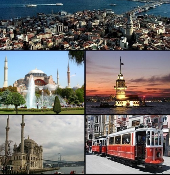 伊斯坦堡兼具統與現代之美，為國人喜愛的觀光勝地之一。（圖／翻攝自維基百科）