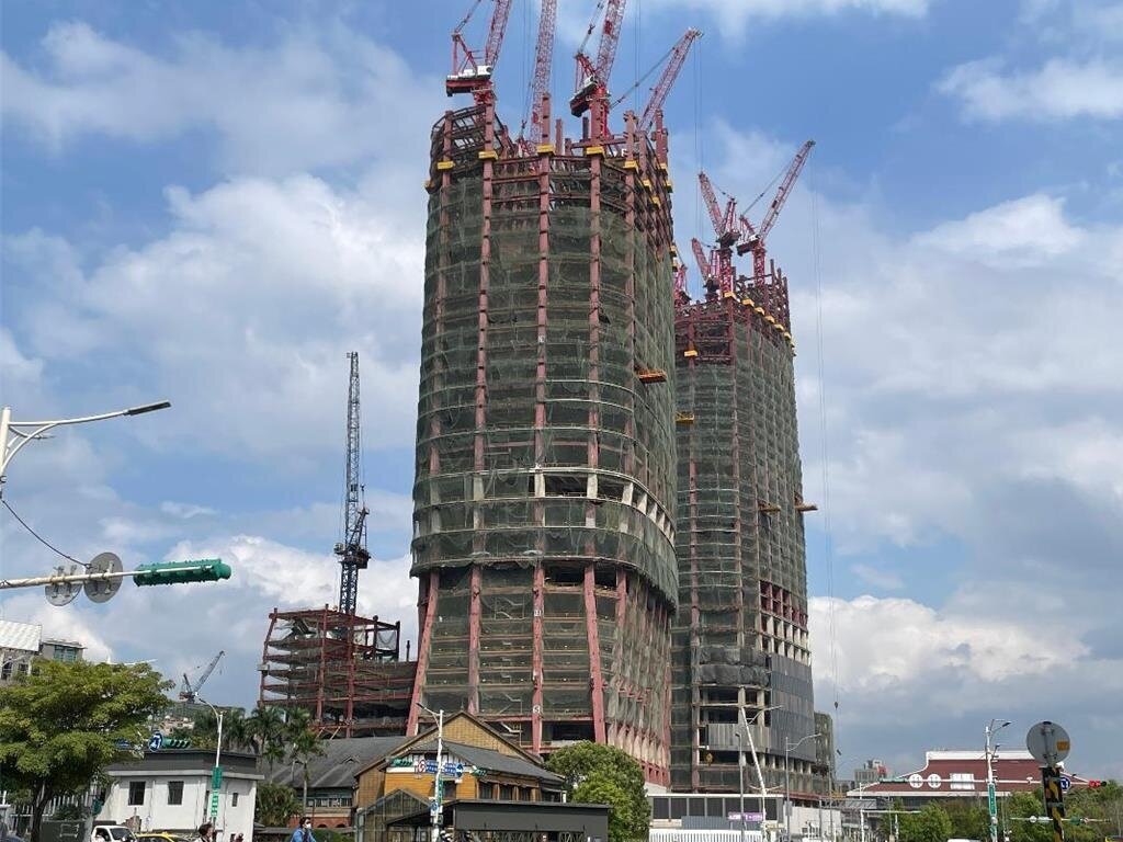 「台北雙星」首宗租約曝光!光隆豪砸4.92億元簽9.5年長約 搶進國門新地標,高樓租金瞄準「坐4望5」。圖/蔡惠芳