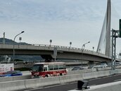通車滿2個月車流漸穩！4成改道淡江大橋　停車空間同步擴充