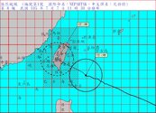颱風動態:1200／強颱尼伯特　下午直撲東半部 