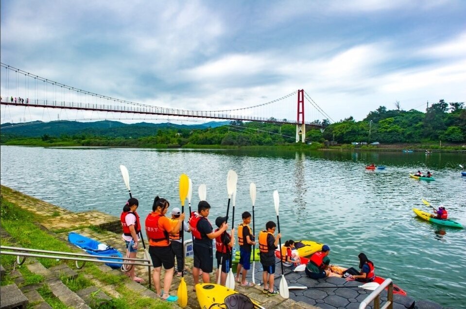 福隆雙溪河為東北角一帶重要的水上活動基地。圖／新北市政府提供