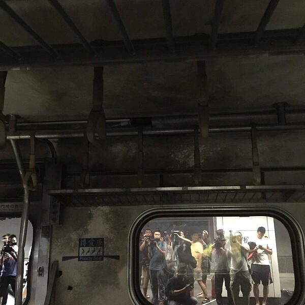 台鐵爆炸案。(翻攝自爆料公社)