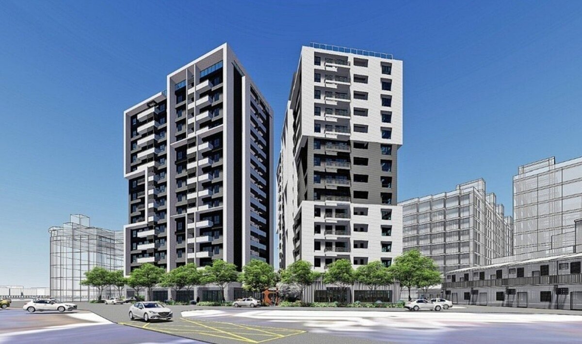 新北市危險建築物580專案計畫傳捷報！「中和錦和案（美景大地社區）」舉行簽約儀式，未來預計興建地上15層、地下5層住宅大樓。圖／新北住都中心提供
